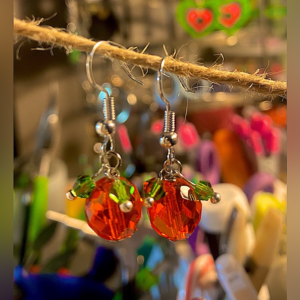 Pumpkin Earrings